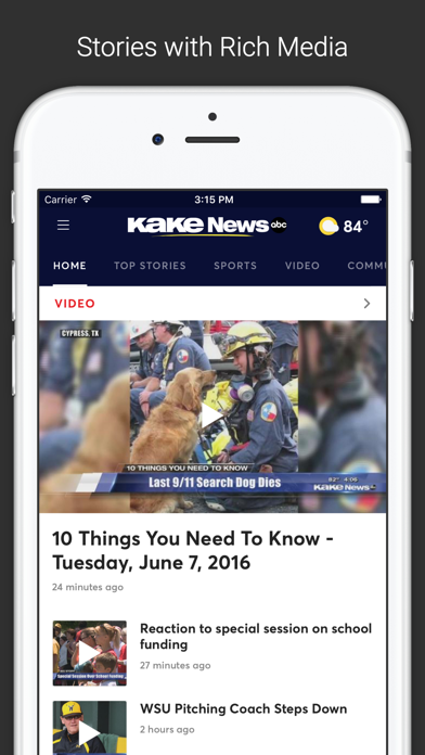 KAKE Kansas News & Weather Screenshot