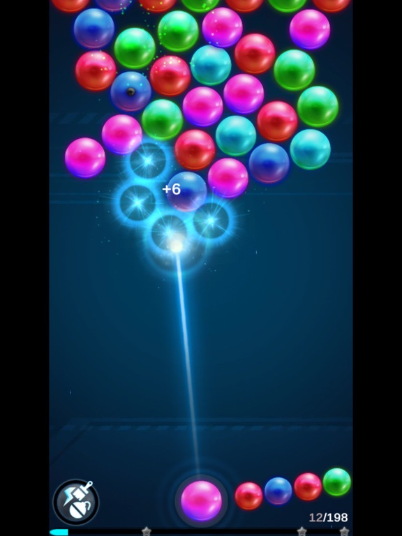 magnetic balls bubble shoot