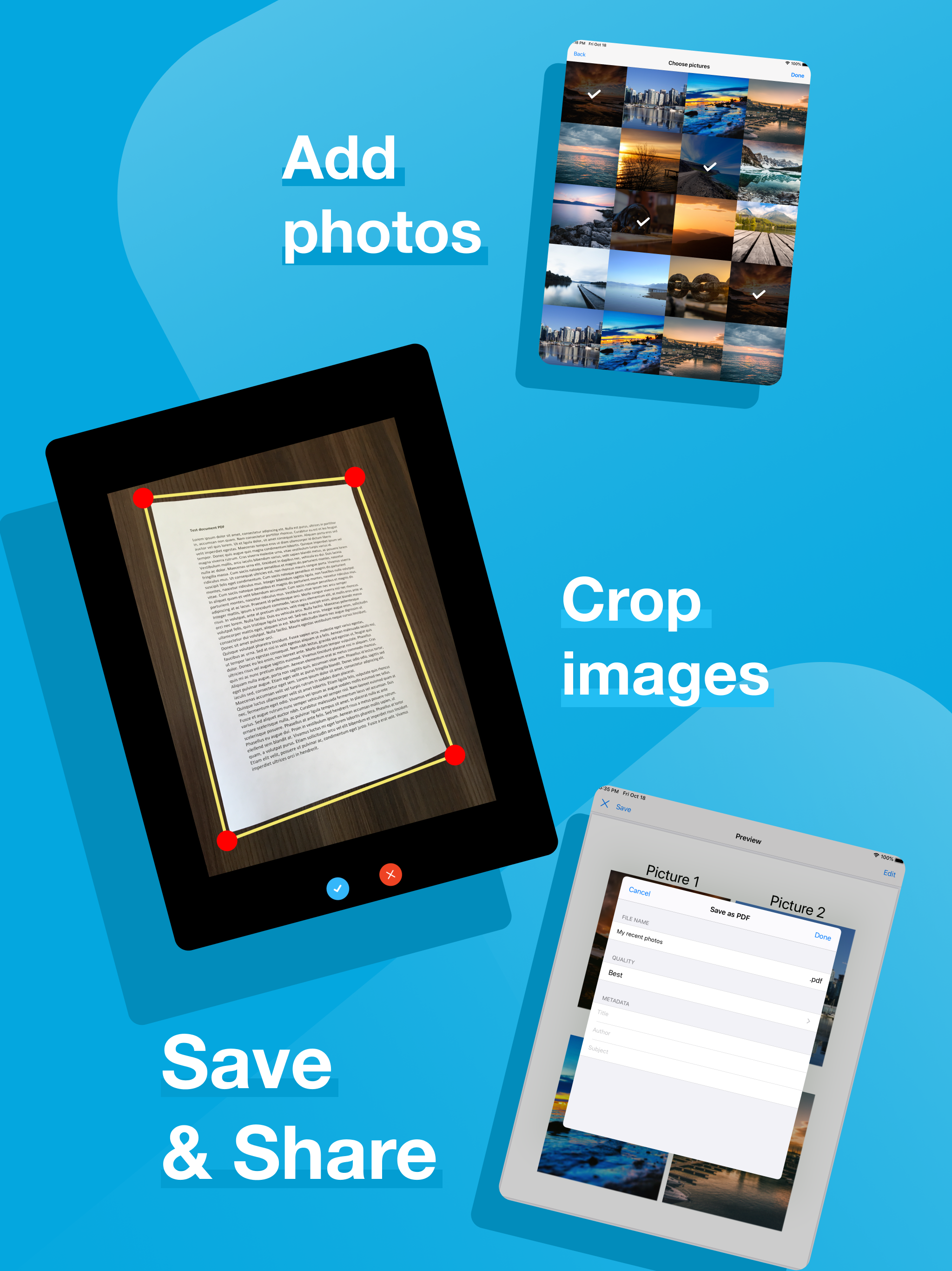 Picture to PDF converter