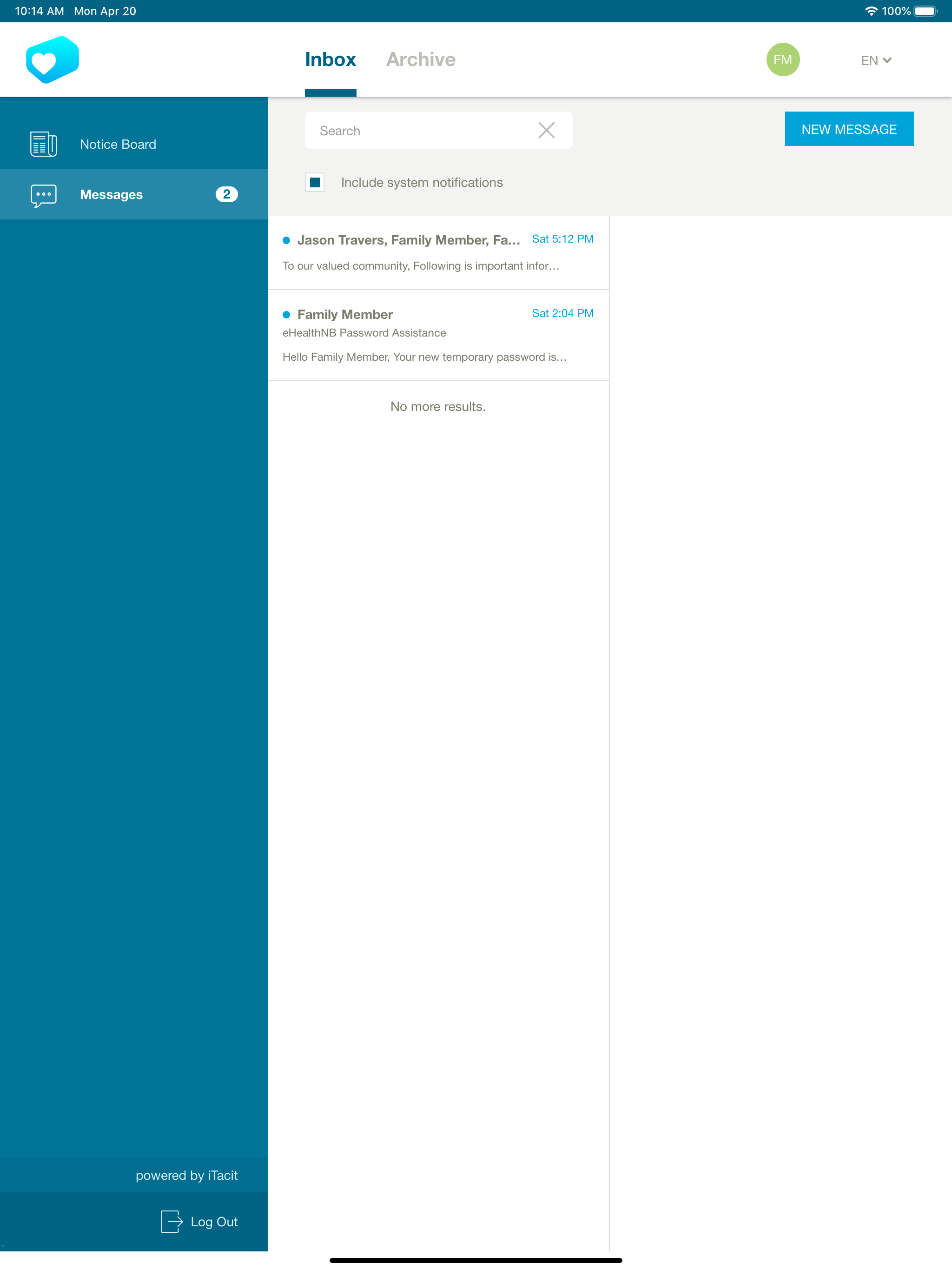 iTacit Family screenshot 14