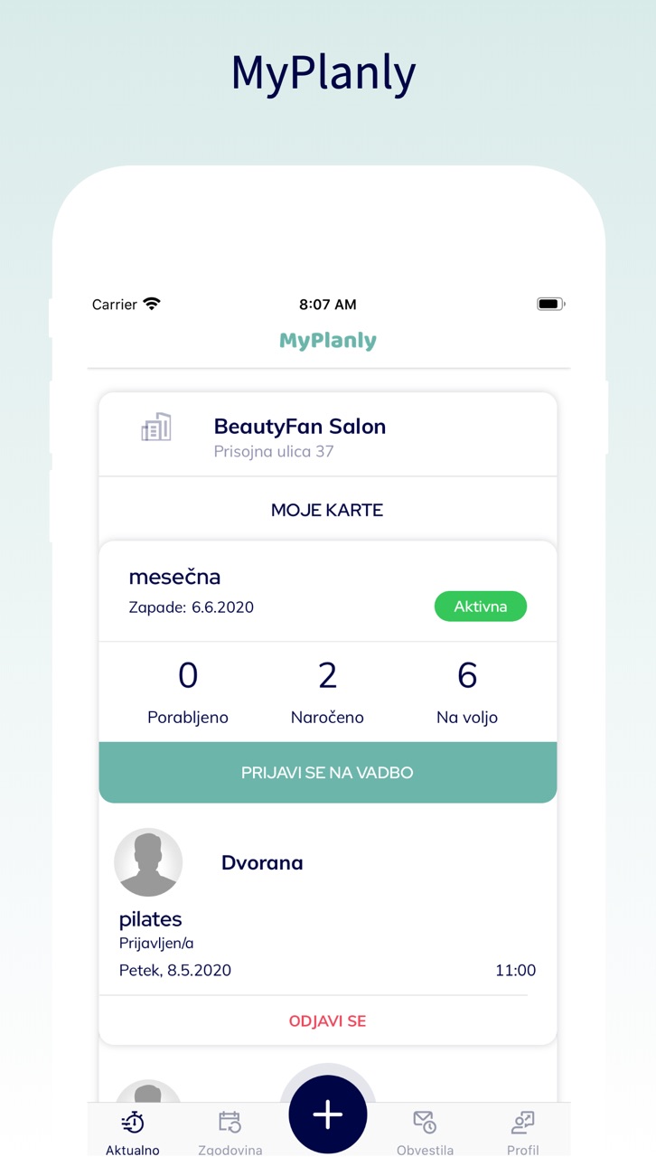 iPhone screenshot