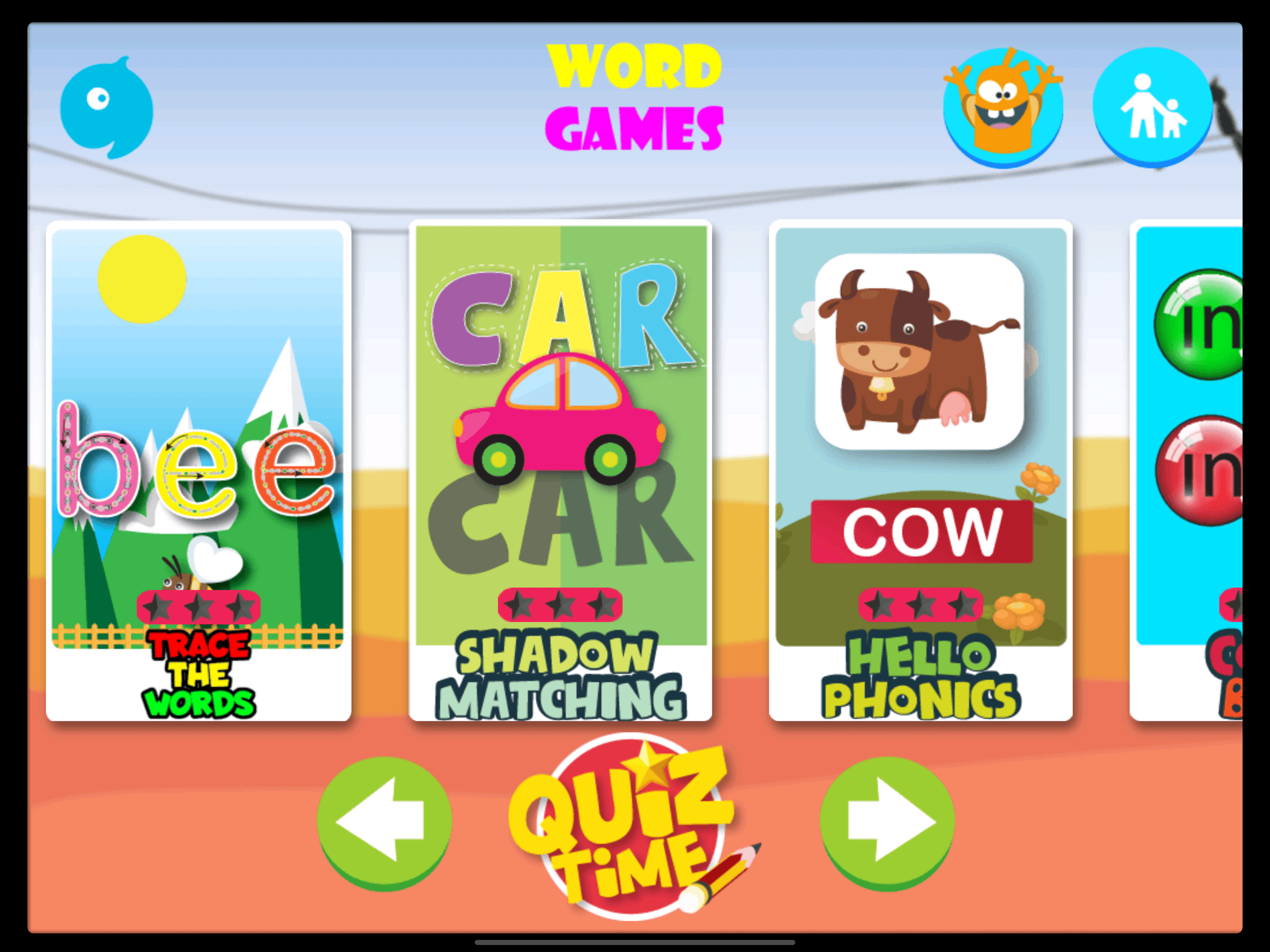 Kids Rhyming & Sight Word Game screenshot 11
