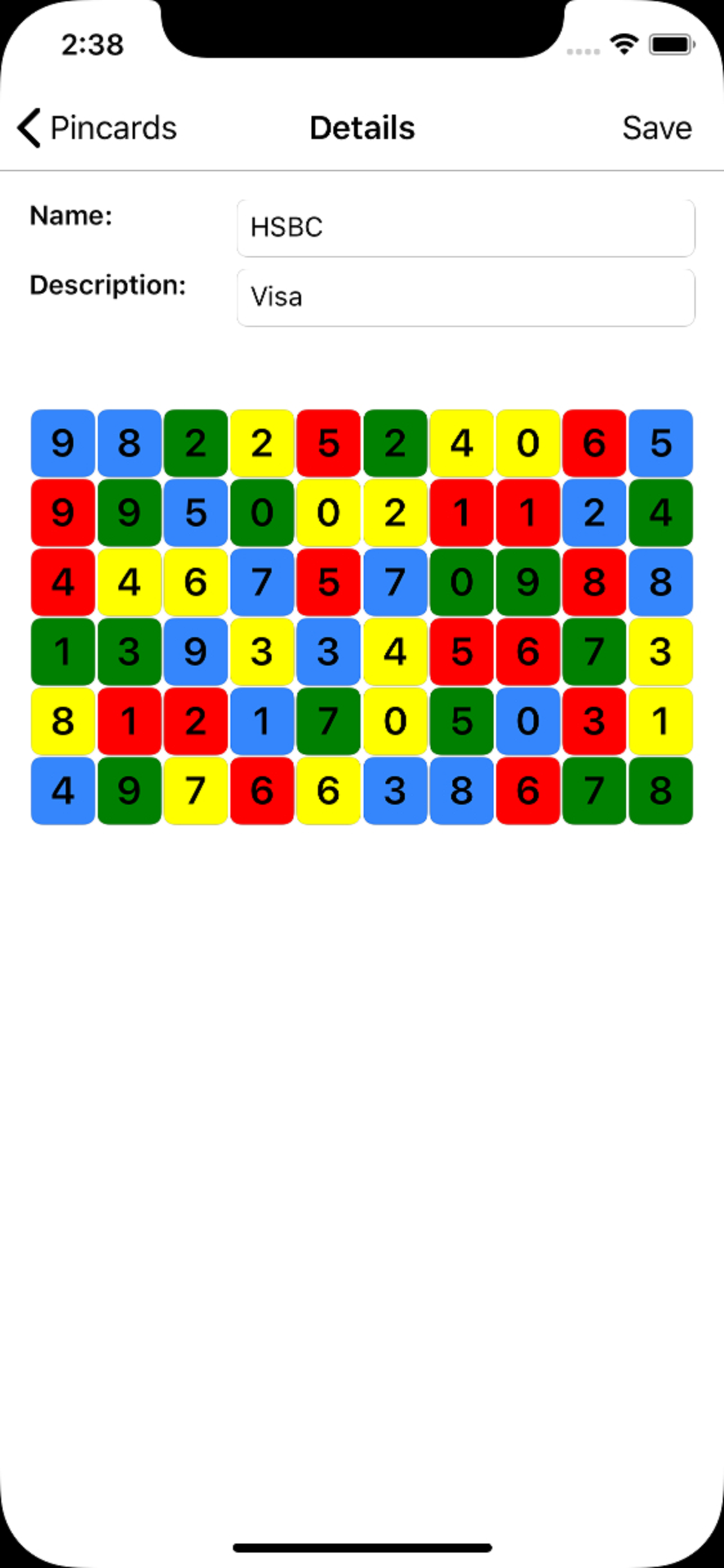My Pin Cards