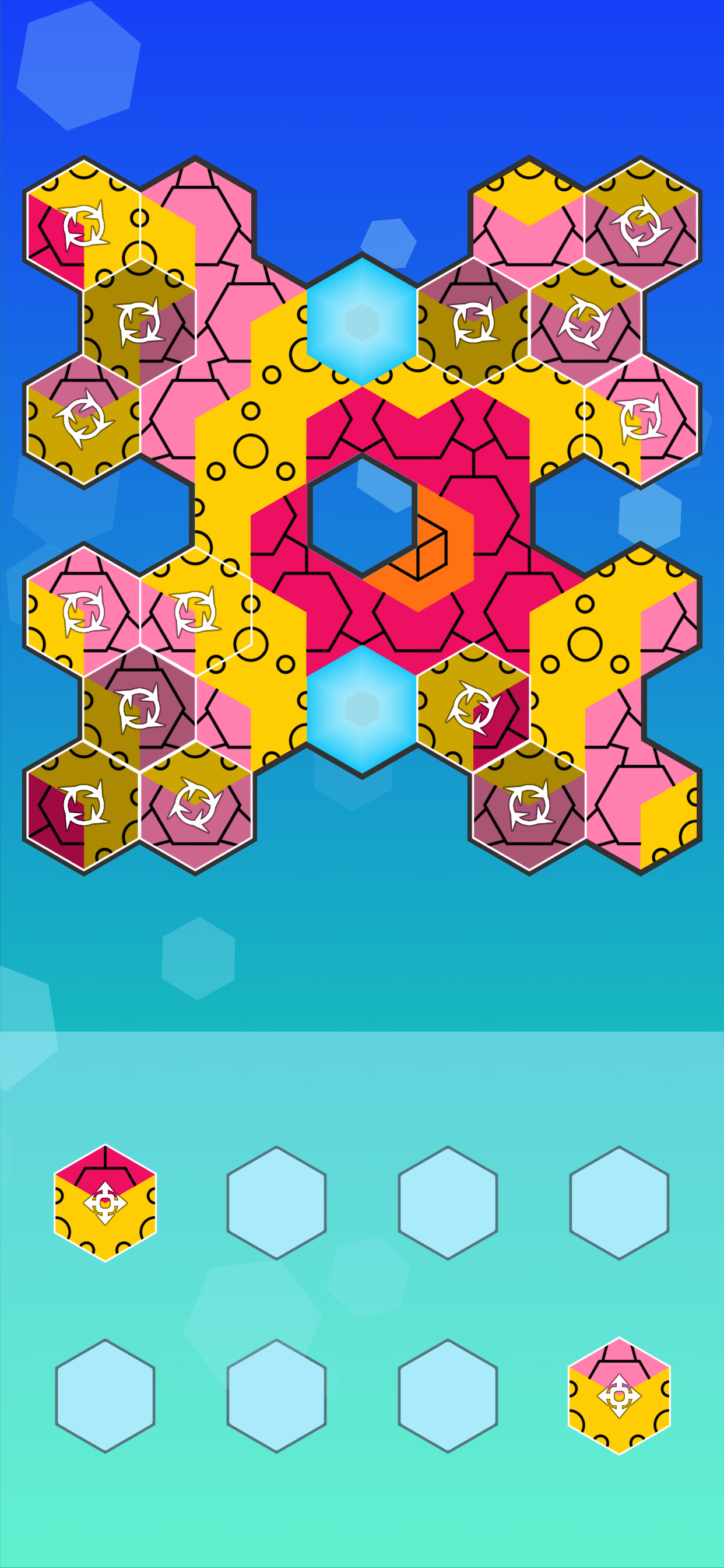 Aurora Hex - Pattern Puzzles