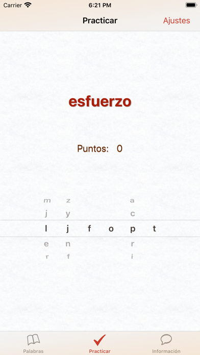 Screenshot #3 pour Palabra del día en inglés
