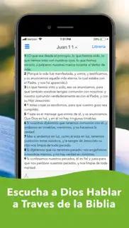 biblia reina valera en español iphone screenshot 2
