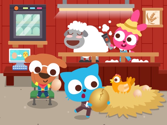 Papo Town Farm iPad screenshot 4 - Education app