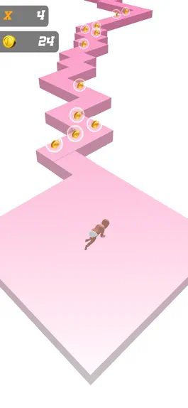 Game screenshot Baby Zigzag Run 3d apk