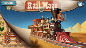 Rail Maze 2: Train puzzle game screenshot