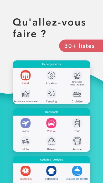 Screenshot #2 pour Packr Premium - Liste valise