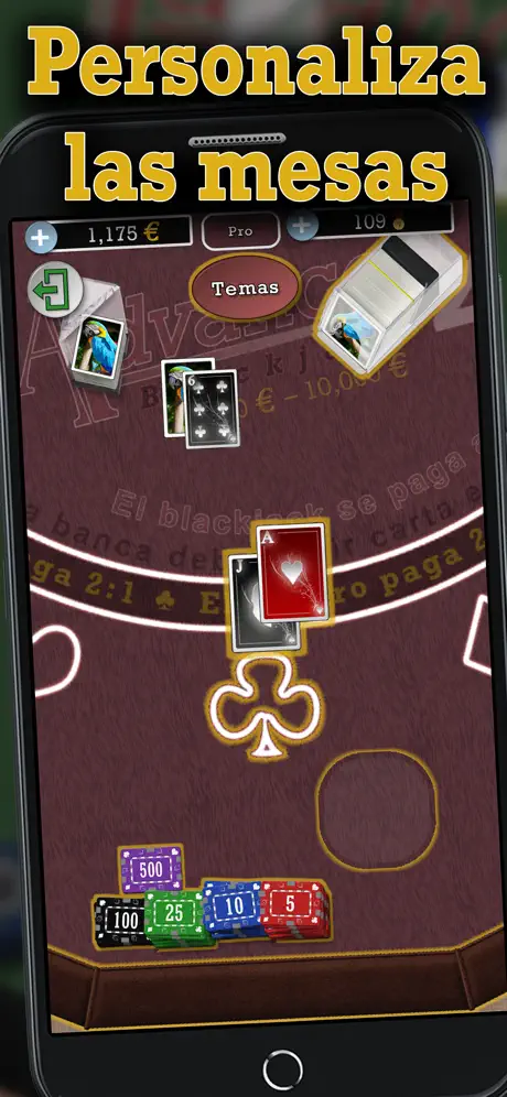 Advanced 21 Blackjack