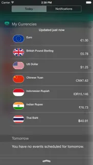 my currencies premium iphone screenshot 2