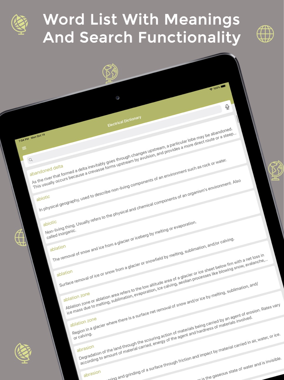 iPad screenshot