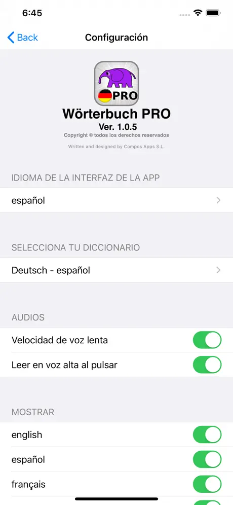 PRO - Diccionario de alemán