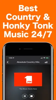 country music honky tonk radio iphone screenshot 2