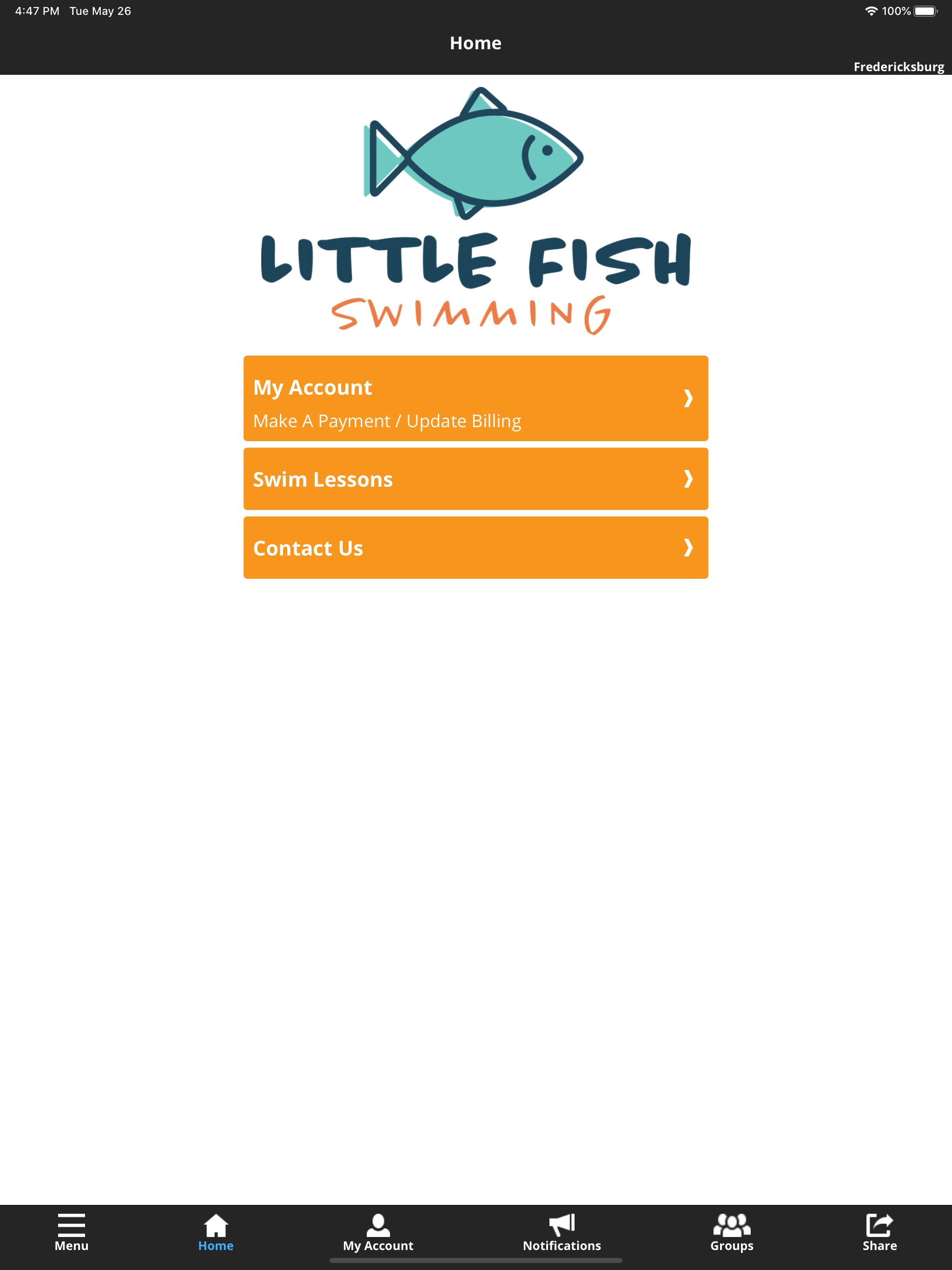 Little Fish Swimming