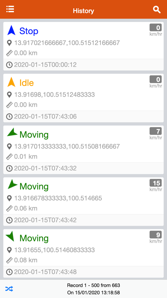 #3. Tracking touch (iOS) 来自: Xsense Information Service Co., Ltd.
