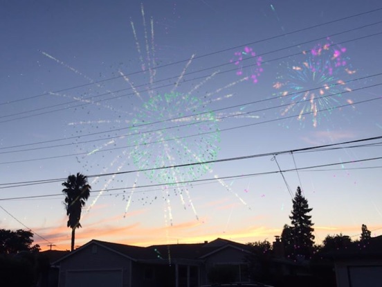 Fireworks Tap AR iPad screenshot 6 - Entertainment app