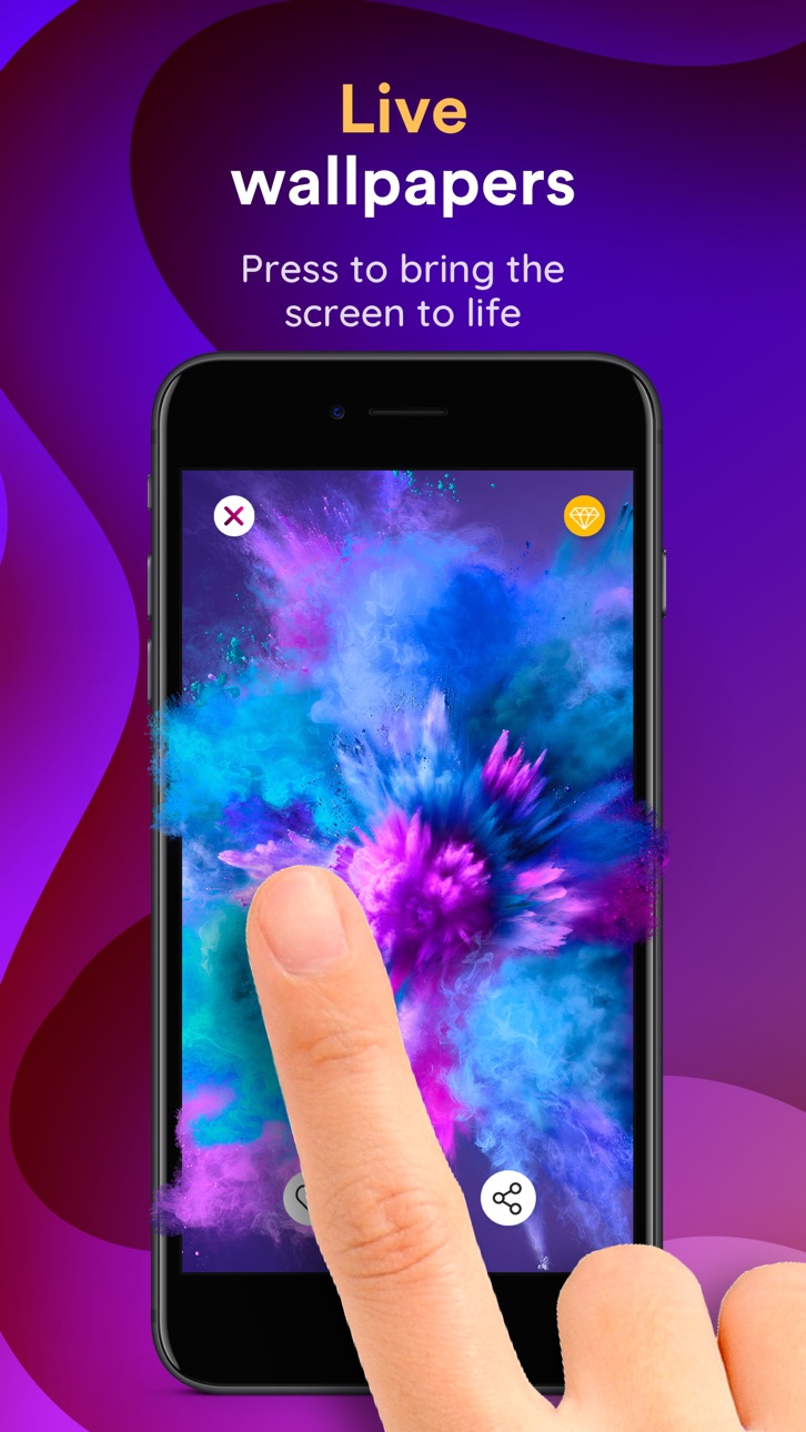 ALIVE: Live Wallpaper 4K Maker Modded screenshot 1 - iOS app interface