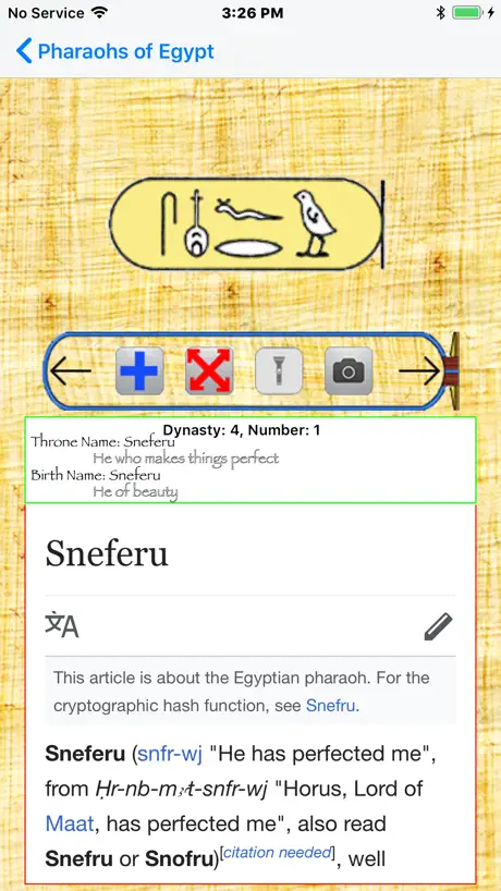 Pharaohs of Egypt