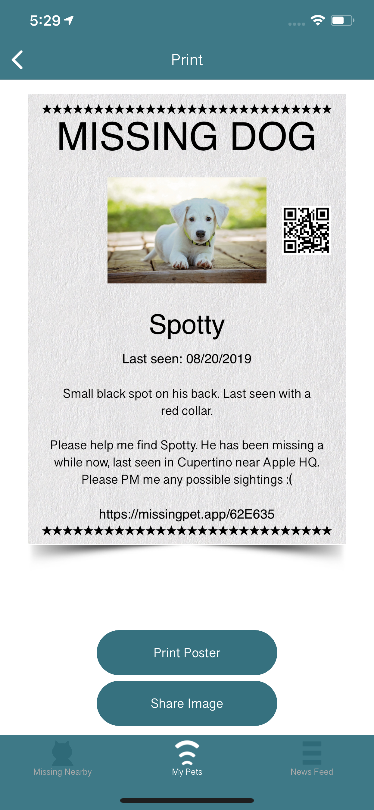 Missing Pet Finder screenshot 6
