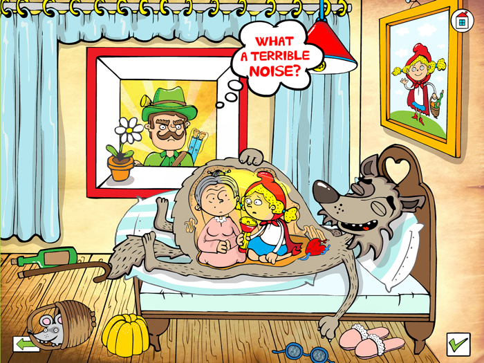 Animated Red Riding Hood