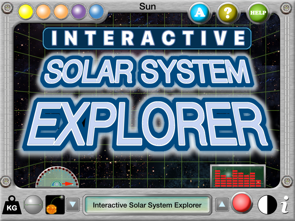 #1. Interactive Solar System (iOS) 由: Ventura Educational Systems
