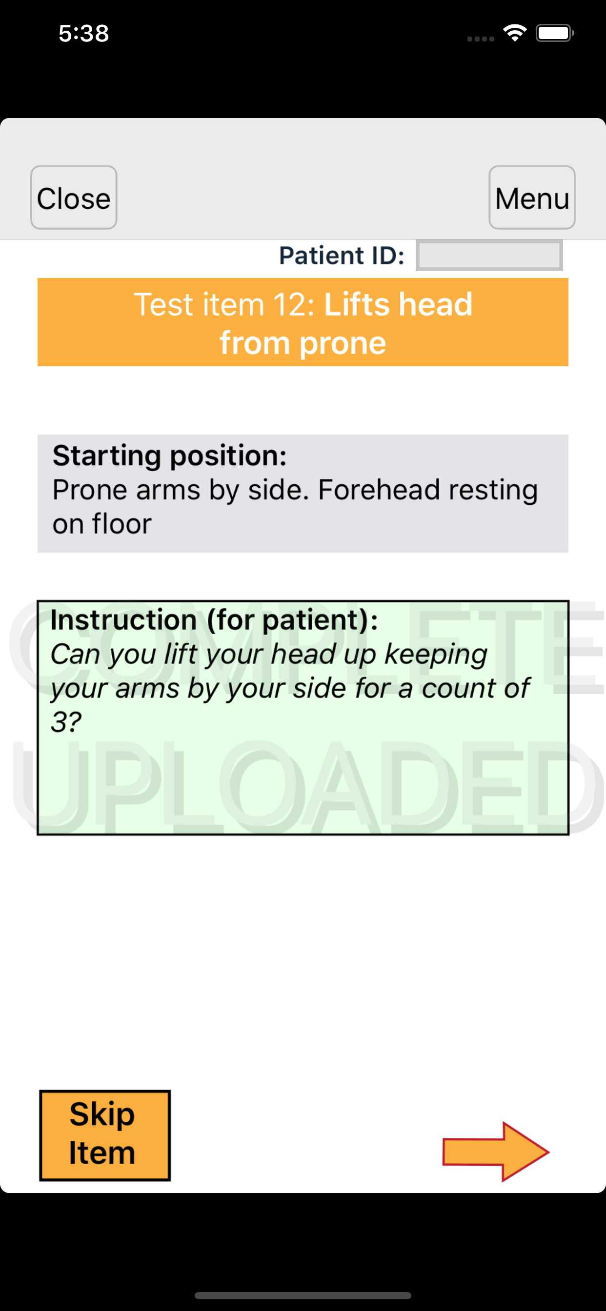 NEForm SMA screenshot 2