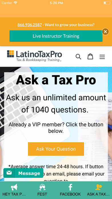 Latino Tax Pro screenshot