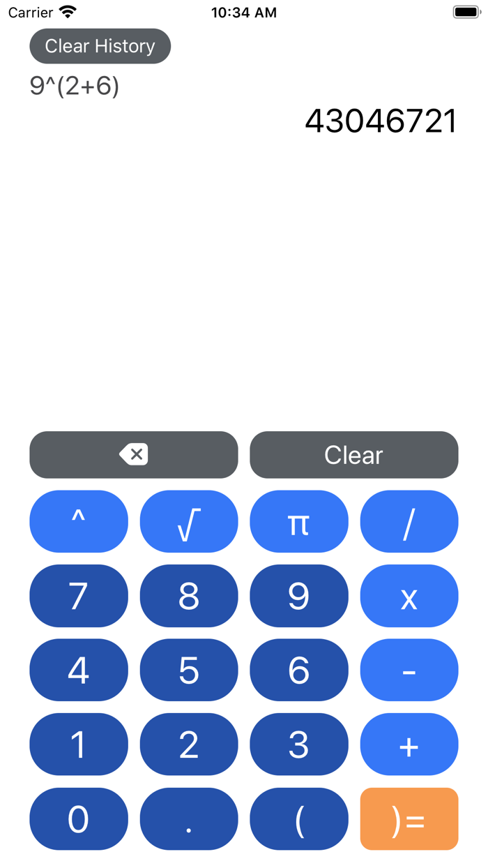 Multi Line Calculator