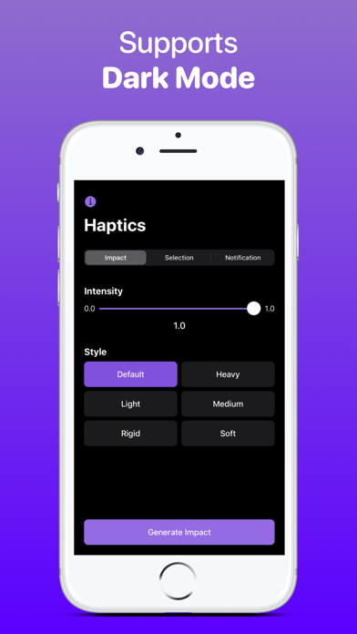 Haptics - Feedback Generator screenshot 4