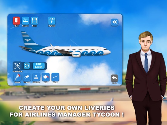 Airlines Painter iPad app afbeelding 1