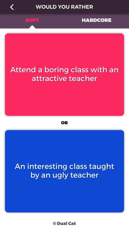 Would You Rather & Dilemmas