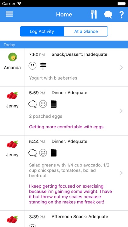 Recovery Record for Clinicians