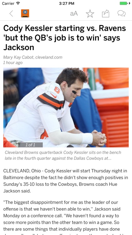 Browns News