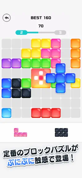 Game screenshot Block Puzzle PUNIPUNI:ぷにぷに mod apk