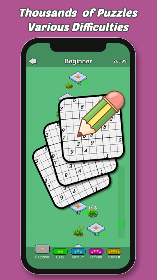 #3. Puzzle Gym:Sudoku, Minesweeper (iOS) 来自: Chengdu Unicgames Co., Ltd.