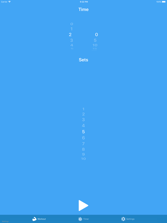 Screenshot #6 pour Workout Timer Essential