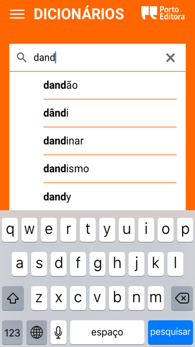 Dicionário Língua Portuguesa Screenshot