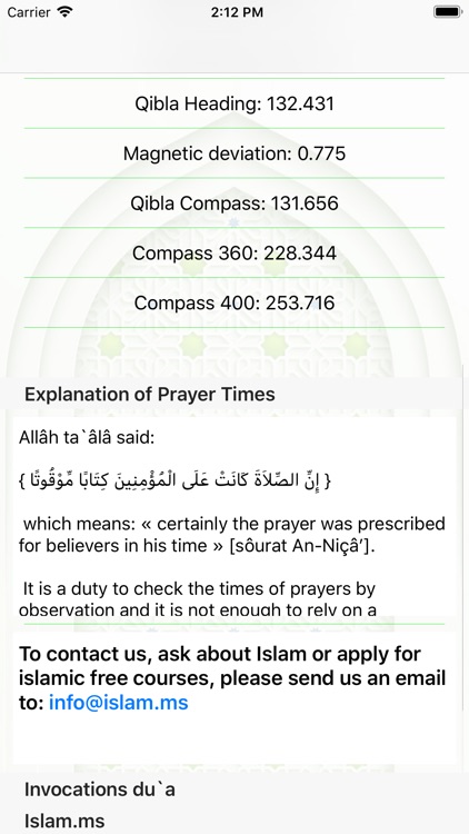 Islam.ms Prayer Times & Qibla screenshot-4