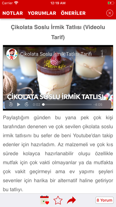 Tarif Küpü - Yemek Tarifleri Screenshot