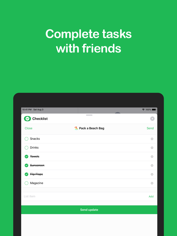 Screenshot #5 pour Checklist - Todo - Tasks