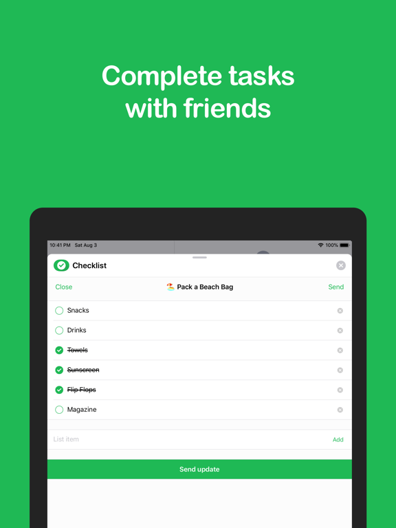 Screenshot #2 for Checklist - Todo - Tasks