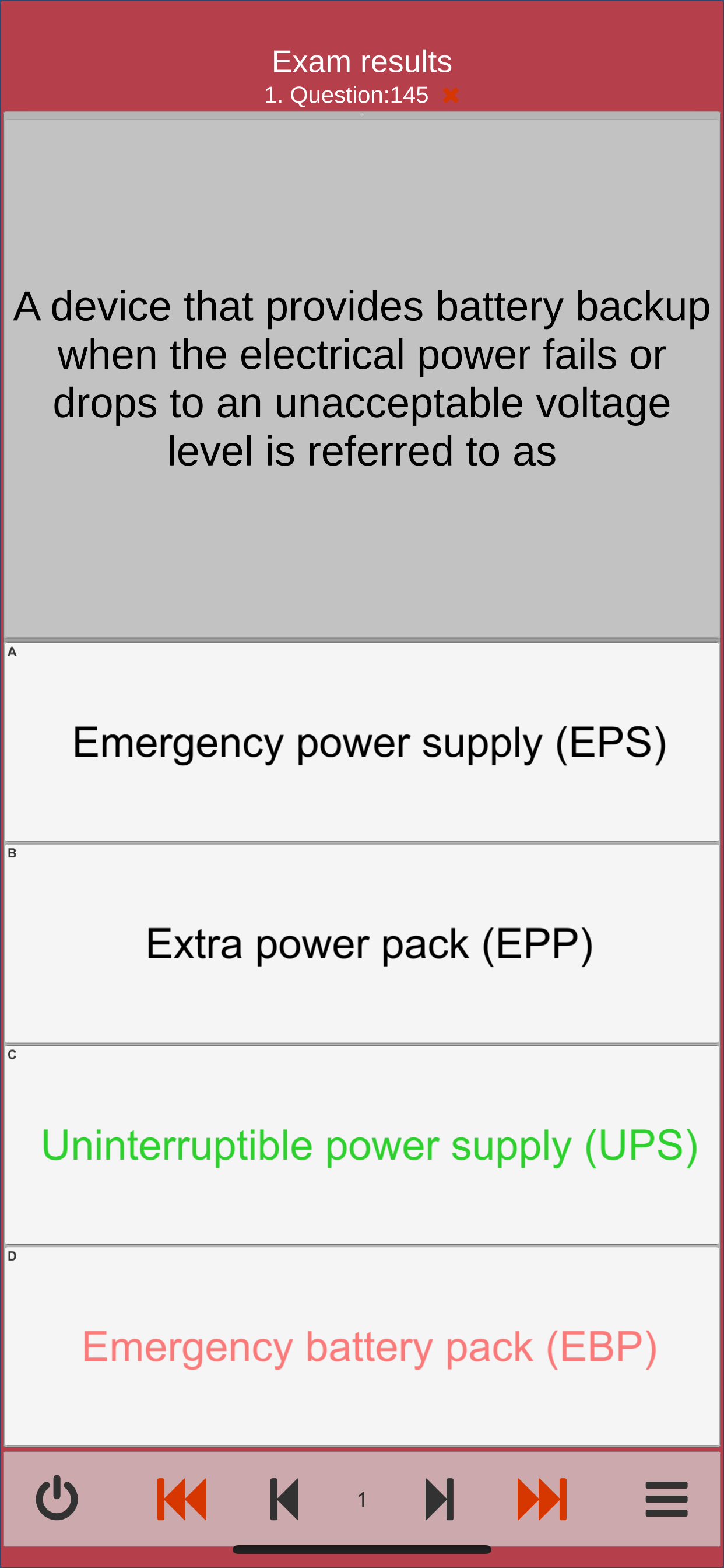 Information Security exam prep screenshot 8
