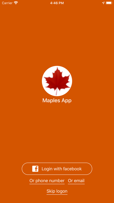 Maples App Screenshot 1 - AppWisp.com Maples App Screenshot 1 - AppWisp.com