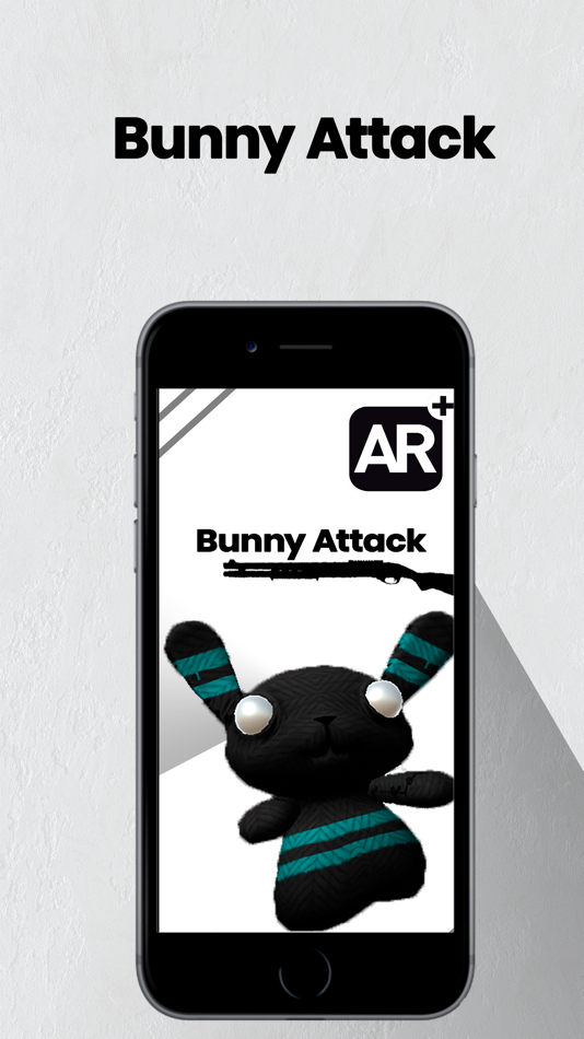 #3. AR - Bunny Attack (iOS) 由: Keneth Walters