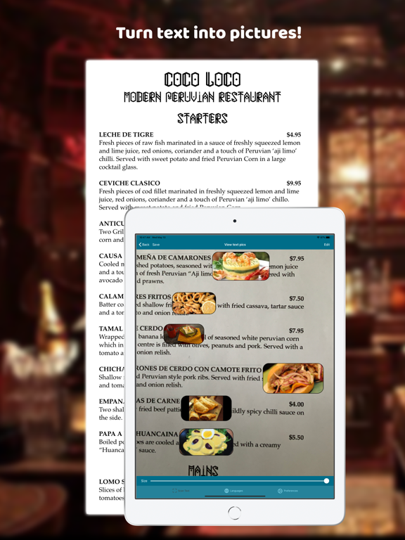 Screenshot #4 pour Text Pics!