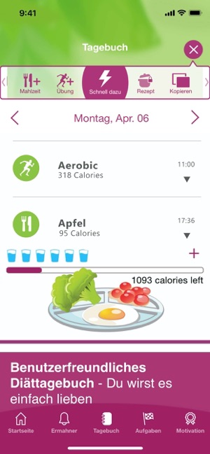 Anwendung zum Abnehmen auf kostenlosen iPhone-Fotos
