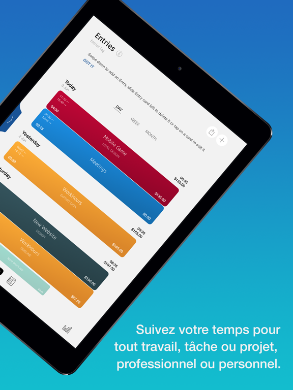 Screenshot #4 pour WorkHours: Time Tracker