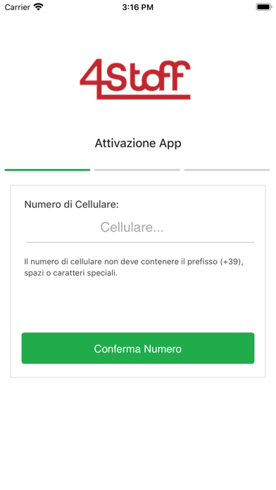 4Staff app screenshot